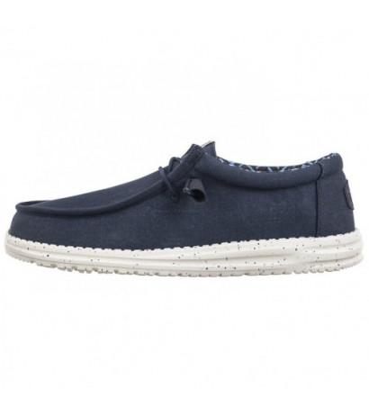 Hey Dude Wally Stretch Canvas Navy 40700-410 (HY14-a) batai