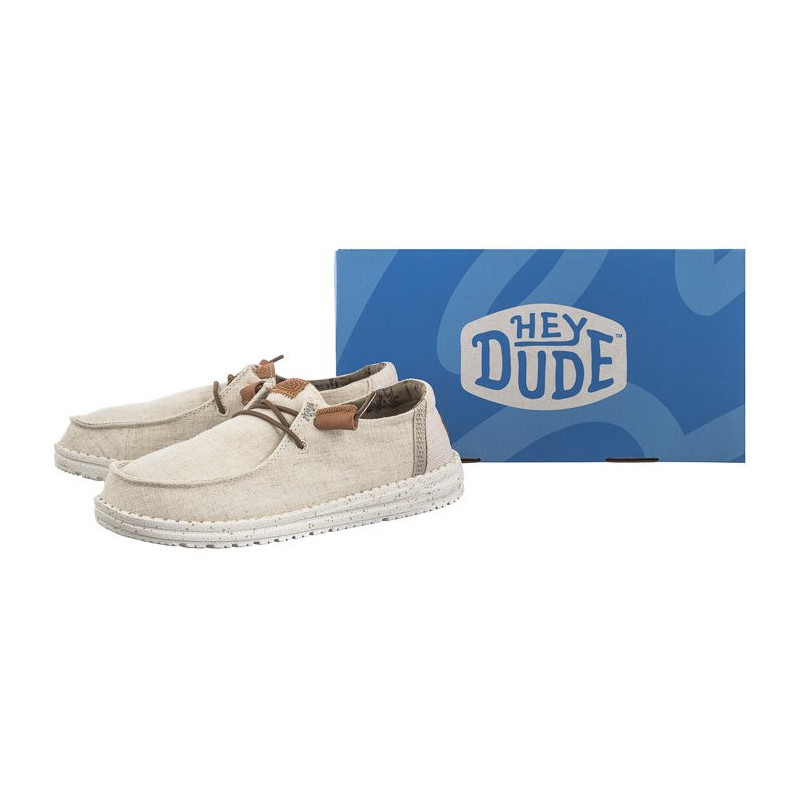 Hey Dude Wendy Washed Cream 40297-13R (HY18-a) batai