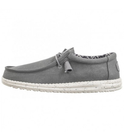 Hey Dude Wally Stretch Canvas Light Grey 40700-007 (HY14-c) batai