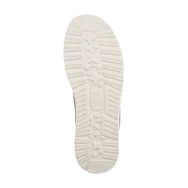 Hey Dude Wally Stretch Canvas Light Grey 40700-007 (HY14-c) batai