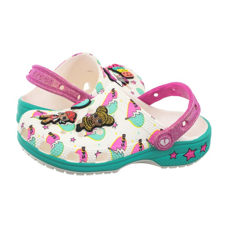 Crocs Lol Suprise Bff Classic Clog Kids 209466-100 (CR329-a) sandalai