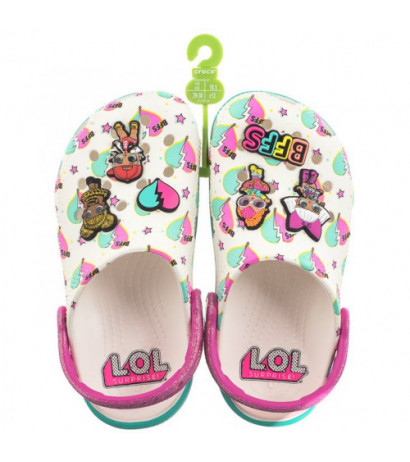 Crocs Lol Suprise Bff Classic Clog Kids 209466-100 (CR329-a) sandalai