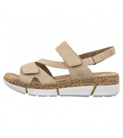 Rieker Beżowe V2366-60 Beige (RI172-a) batai