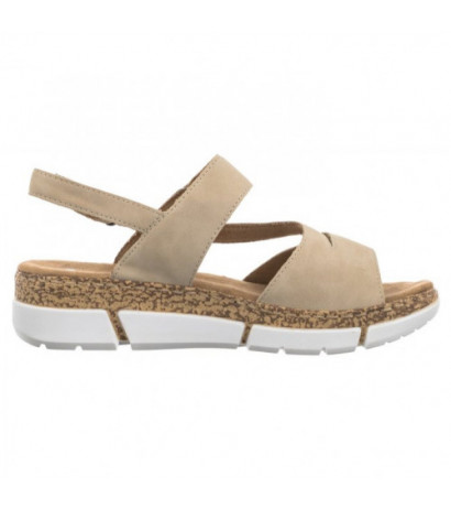 Rieker Beżowe V2366-60 Beige (RI172-a) batai