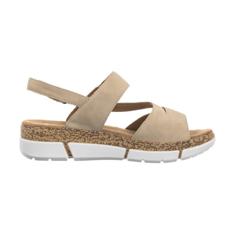 Rieker Beżowe V2366-60 Beige (RI172-a) batai