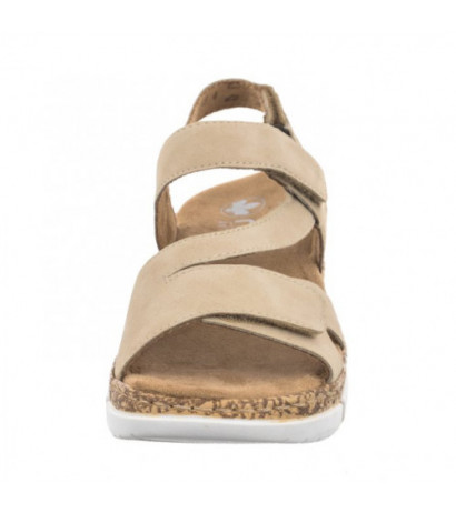Rieker Beżowe V2366-60 Beige (RI172-a) batai