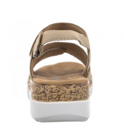 Rieker Beżowe V2366-60 Beige (RI172-a) batai