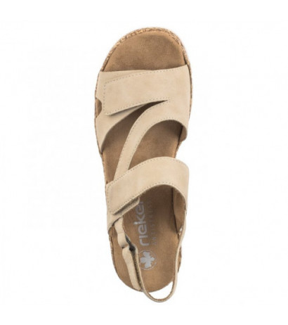 Rieker Beżowe V2366-60 Beige (RI172-a) batai