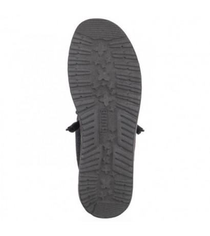 Hey Dude Wally Sox Micro Total Black 40019-0XJ (HY4-g) batai