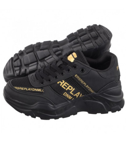 Replay Vanessa Tape GWS7Z.000.C0007S RS7Z0007S 0006 Black/Gold (RP18-a) sportiniai bateliai