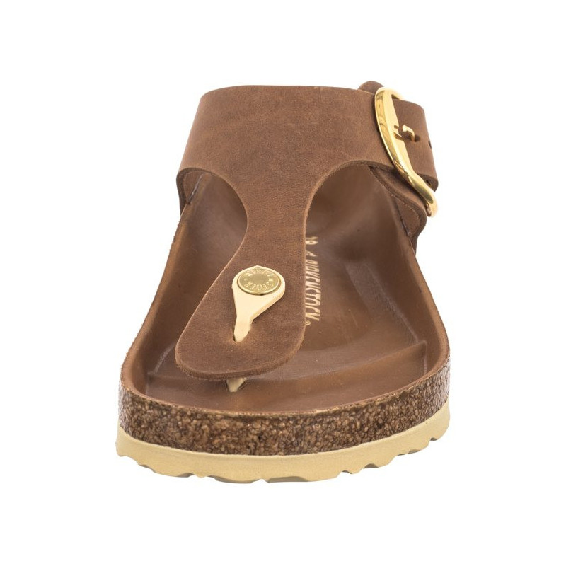 Birkenstock Gizeh Big Buckle Cognac 1018745 (BK249-b) šlepetės