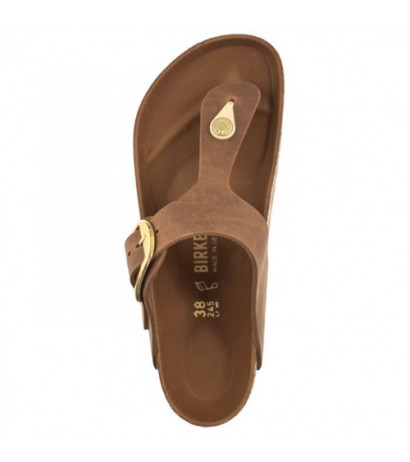 Birkenstock Gizeh Big Buckle Cognac 1018745 (BK249-b) šlepetės