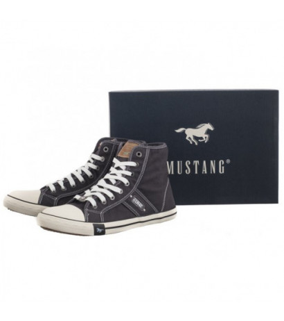 Mustang Czarne 4058-505-009 (MU500-b) batai