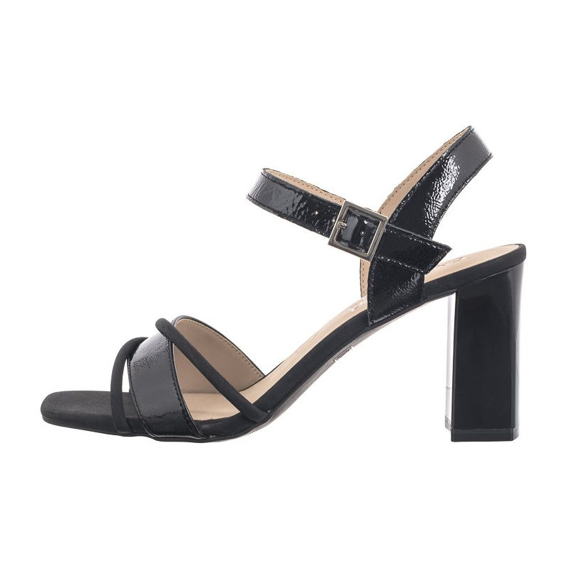 Caprice Czarne 9-28310-42 019 Black Comb (CP410-a) bateliai