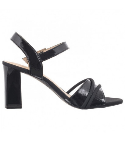Caprice Czarne 9-28310-42 019 Black Comb (CP410-a) bateliai