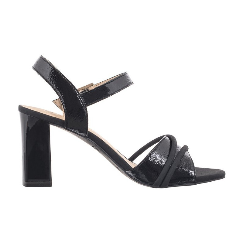 Caprice Czarne 9-28310-42 019 Black Comb (CP410-a) bateliai