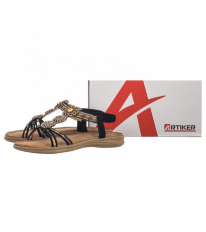 Artiker Czarne 54C1333 (AR121-a) sandalai
