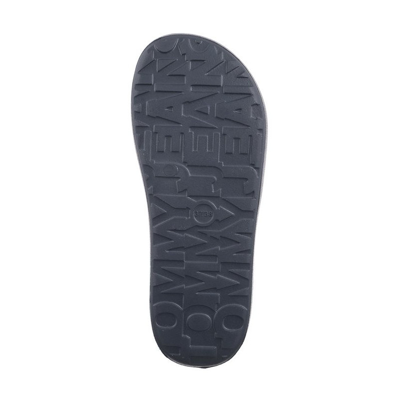 Tommy Hilfiger Tjw Chunky Flatform Slide Dark Night Navy EN0EN02454 C1G (TH1101-a) Moteriški batai/šlepetės