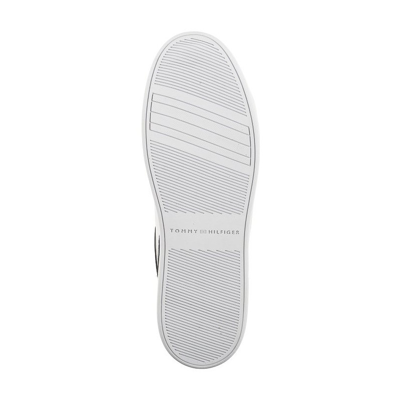 Tommy Hilfiger TH Platform Court Sneaker White/Space Blue FW0FW07910 0K5 (TH1104-a) sportiniai bateliai