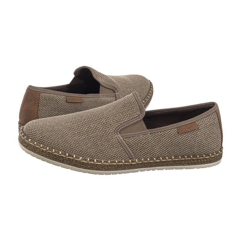 Rieker Beżowe B5265-64 Beige (RI184-a) batai