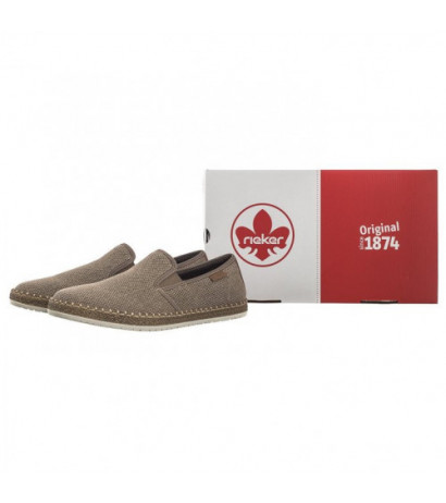 Rieker Beżowe B5265-64 Beige (RI184-a) batai