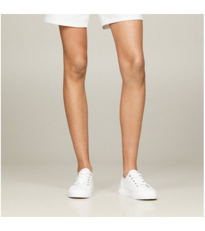 Tommy Hilfiger Vulc Canvas Sneaker White FW0FW08063 YBS (TH1102-a) sportiniai bateliai