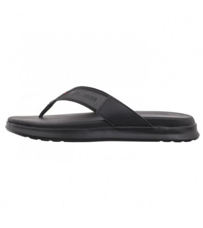 Tommy Hilfiger Comfort Toe Post Beach Sandal Black FM0FM05097 BDS (TH1110-a) batai