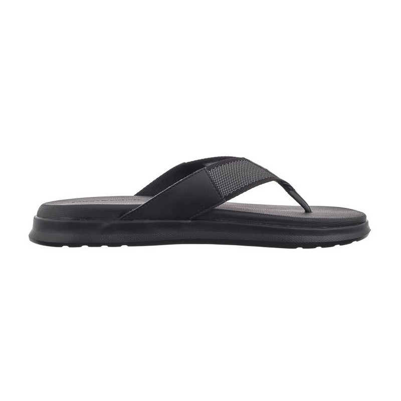 Tommy Hilfiger Comfort Toe Post Beach Sandal Black FM0FM05097 BDS (TH1110-a) batai