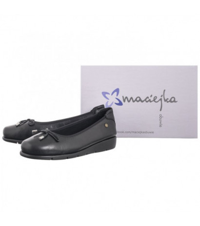 Maciejka Czarne P6504-01/00-1 (MA1227-b) bateliai