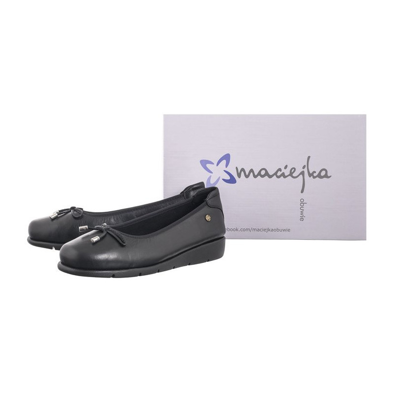 Maciejka Czarne P6504-01/00-1 (MA1227-b) bateliai