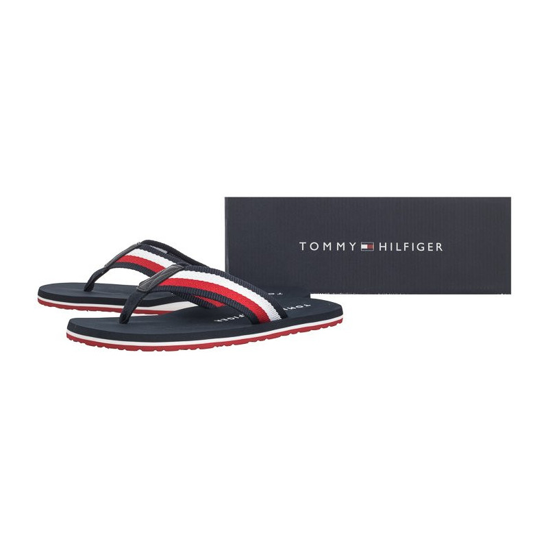 Tommy Hilfiger Coprorate Hilfiger Beach Sandal Desert Sky FM0FM05094 DW5 (TH1112-a) batai