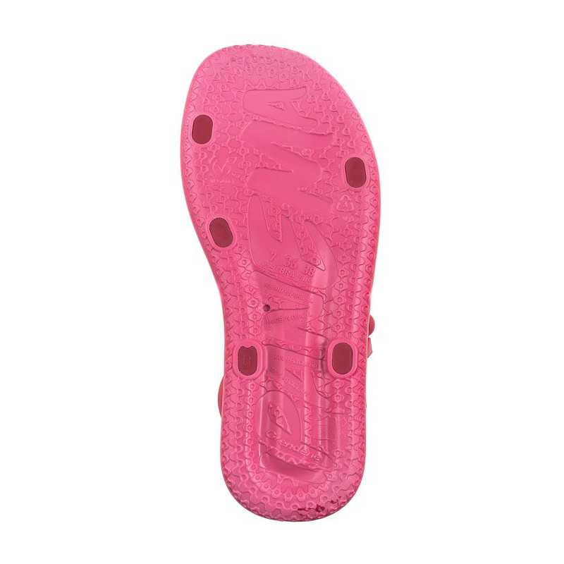 Ipanema Meu Sol Flatform AD 27148/AV839 Dark Pink/Green (IP74-b) sandalai