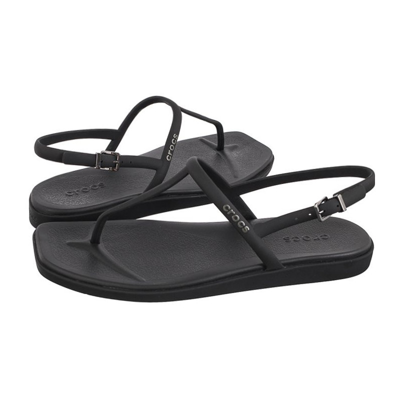 Crocs Miami Thong Flip Black 209793-001 (CR333-b) sandalai