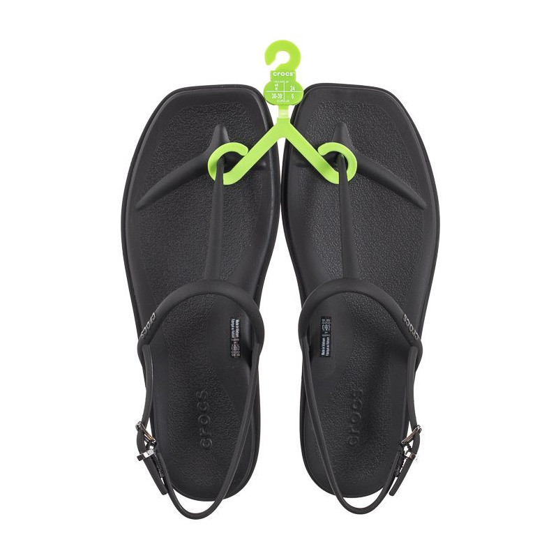 Crocs Miami Thong Flip Black 209793-001 (CR333-b) sandalai