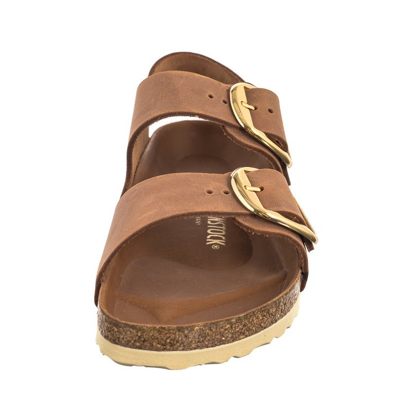 Birkenstock Milano Big Buckle Cognac 1024067 (BK251-b) sandalai