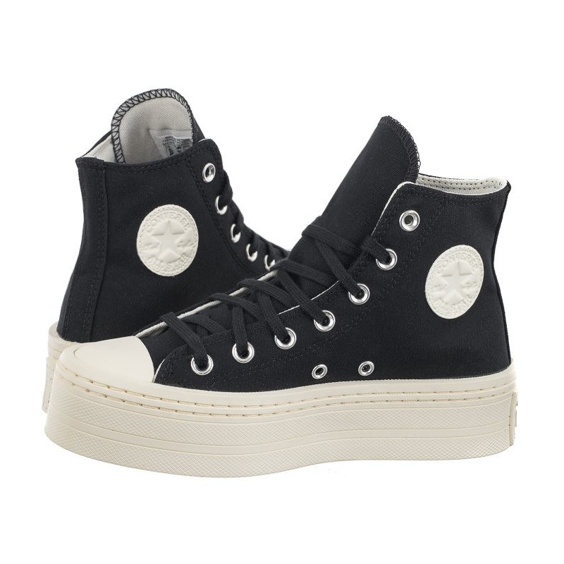 Converse CTAS Modern Lift Hi Black/Black/Egret A06141C (CO691-a) bateliai