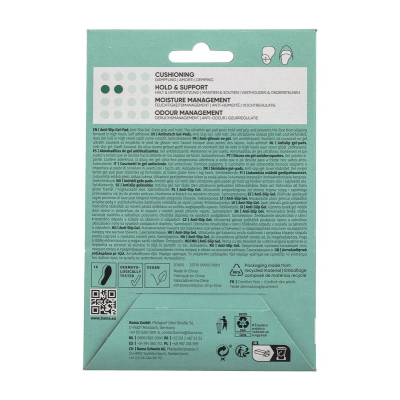 Bama Anti-Slip Gel (BM48-a) kojinės