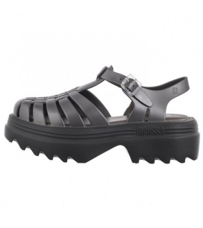 Melissa Possession Platform II 35818/AX291 Black/Silver  (ML322-a) sandalai