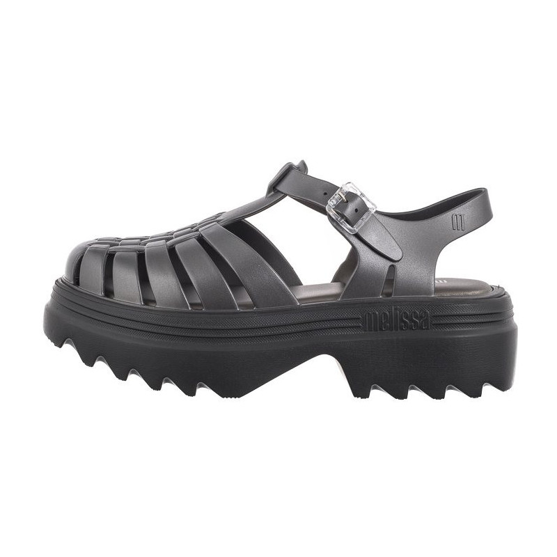 Melissa Possession Platform II 35818/AX291 Black/Silver  (ML322-a) sandalai