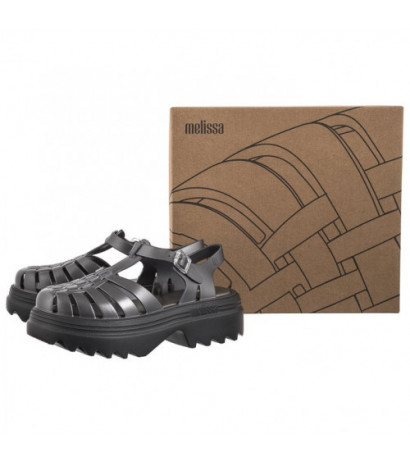 Melissa Possession Platform II 35818/AX291 Black/Silver  (ML322-a) sandalai