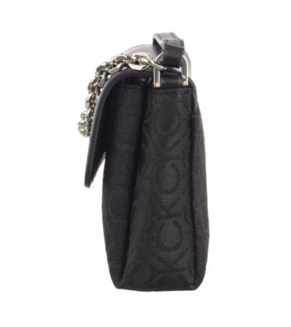 Calvin Klein Re-Lock Mini Crossbody Bag CK Black Mono Jacquard K60K612642 0GK (CK519-a) rankinė