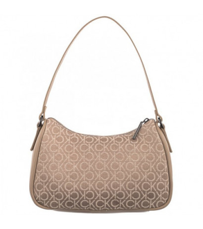 Calvin Klein CK Refine Shoulder Bag-JCQ Chanterelle Mono Jacquard K60K612333 0HE (CK525-a) rankinė