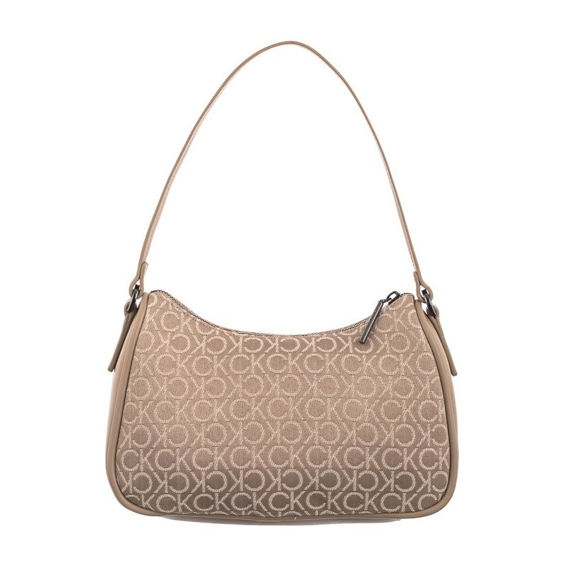 Calvin Klein CK Refine Shoulder Bag-JCQ Chanterelle Mono Jacquard K60K612333 0HE (CK525-a) rankinė