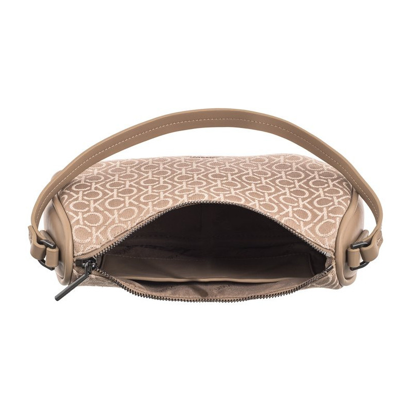 Calvin Klein CK Refine Shoulder Bag-JCQ Chanterelle Mono Jacquard K60K612333 0HE (CK525-a) rankinė