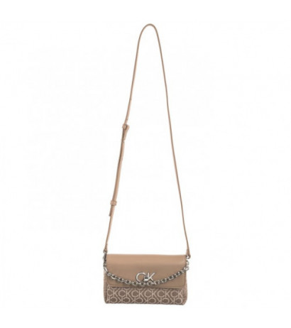 Calvin Klein Re-Lock Mini Crossbody Bag CK Chanterelle Mono Jacquard K60K612642 0HE (CK519-b) rankinė