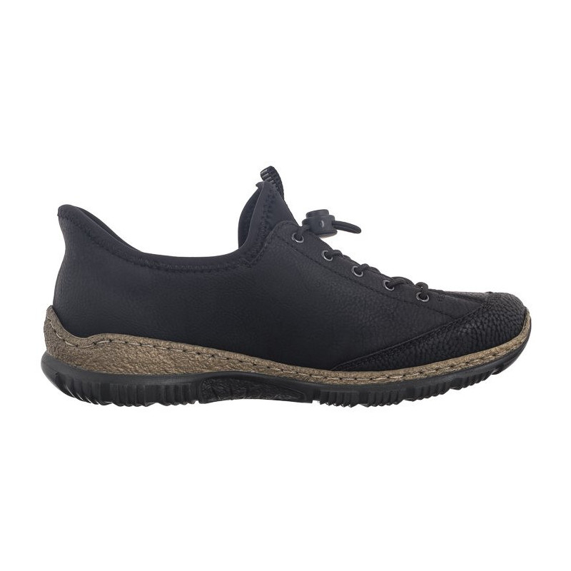 Rieker Czarne N3267-01 Black (RI187-a) batai