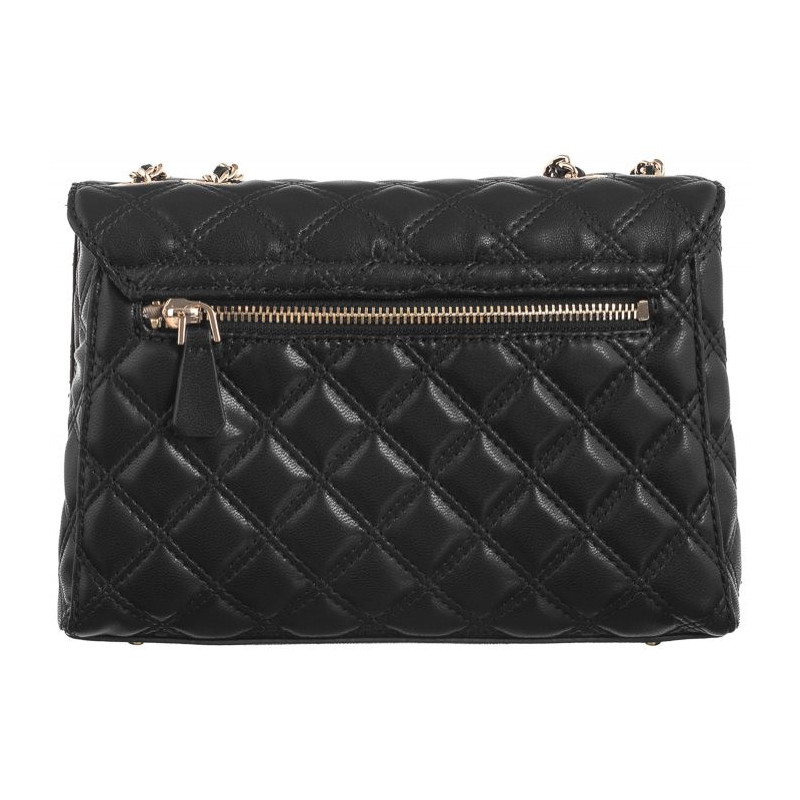 Guess Giully 2 Cmprtmnt Cnvrtble Flp HWQG87 48200 Black (GU618-a) rankinė