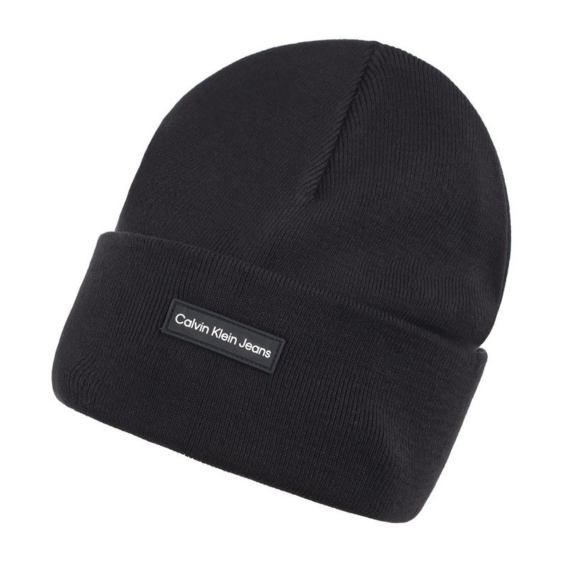 Calvin Klein Inst Patch Beanie Black K50K512142 BEH (CK538-a) kepurė