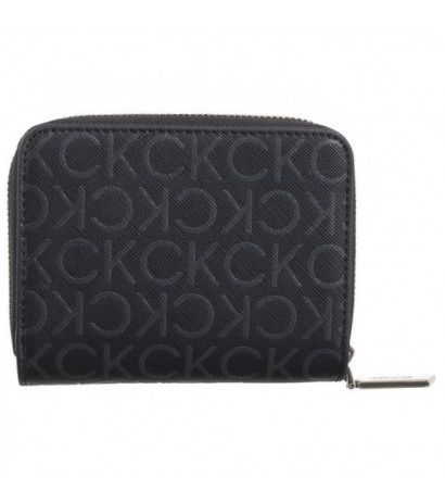 Calvin Klein CK Must MD Zip Around Mono Black Monogram Pu K60K612433 0GM (CK537-a) rankinė