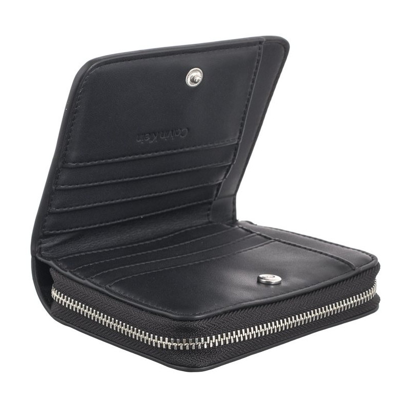 Calvin Klein CK Must MD Zip Around Mono Black Monogram Pu K60K612433 0GM (CK537-a) rankinė